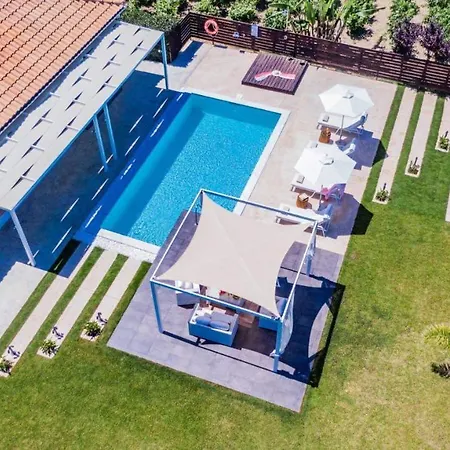 Madini Luxury With Private Heated Pool Villa Vanato